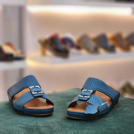 صورة حذاء تميمي جلد طبيعي مديل ت39